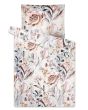 Povlečení NATALI mikroflanel, sladce růžové květiny 140x200cm + 70x90cm