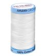Univerzální šicí nit Amann TRIANA 50 bavlněná, bílá 2000, návin 400m