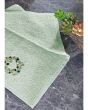 Dárkový set froté ručníků OLIVOVÝ VĚNEČEK, zelený s výšivkou, 30x50cm, 3ks