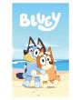 Dětská deka fleece BLUEY, modrá, 100x150cm