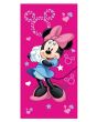 Dětská plážová osuška MINNIE PINK 05, růžová, froté, 70x140cm