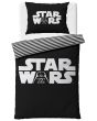 Dětské povlečení STAR WARS THE DARK FORCE, černé, bavlna hladká, 140x200cm + 70x90cm
