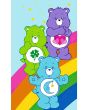 Dětský froté ručník MEDVÍDCI CARE BEARS, tyrkysový 30x50cm
