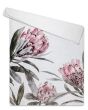 Povlečení BOTANIKA mikroflanel, růžové květy 140x200cm + 70x90cm