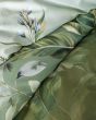 Povlečení Matějovský LILO, rostlinný motiv, zelené, bavlněný satén, digitál (více rozměrů)