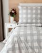 Povlečení Matějovský QUADRO GREY, šedá kostka (více materiálů, rozměrů)