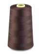 Univerzální poylesterová oděvní nit NTF pro overlocky/průmyslové/klasické šicí stroje, 756 tabákově hnědá, návin 5000yd (4572m)