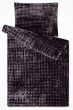 Povlečení OBLÁČKY PMF 025 ANTRACIT jednobarevné, mikroflanel, 140x200cm + 70x90cm