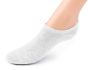 Ponožky letní, snížené do tenisek bambusové 290826 EMI ROSS, bílé, jednobarevné, unisex, 1 pár (více velikostí)
