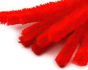 Chlupatý modelovací drát 240512/03, jednobarevná červená, průměr 15mm, délka 30cm, (1 balení, 10 kusů)