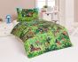 Dětské povlečení Matějovský KRTEK V LESE (Krteček), zelené, bavlna hladká, 140x200cm + 70x90cm