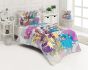 Dětské povlečení Matějovský LOLLIPOPZ, fialová, bavlna hladká, 140x200cm + 70x90cm 
