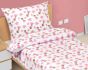 Dětské povlečení PRINCEZNA RŮŽOVÁ, bavlna hladká, 140x200cm + 70x90cm 