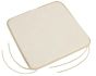 Hladký sedák LADA 34/003, UNI SMETANOVÝ, čtverec 40x40cm