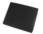 Pánská kožená peněženka 810513/02, černá, matná, 10 x 12 x 2,5 cm