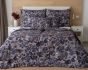 Povlečení Matějovský BIRDIE, fialovo-šedé, bavlna hladká, digitál (více rozměrů)