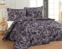 Povlečení Matějovský BIRDIE, fialovo-šedé, bavlna hladká, digitál (více rozměrů)