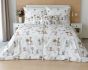 Dětské povlečení Matějovský HAPPY, safari zvířátka na bílé, bavlna hladká, 140x200cm + 70x90cm