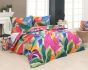 Povlečení Matějovský CARMEN, květinový vzor, růžovo-modro-zelené, bavlna hladká digitál (více rozměrů)