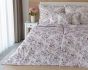 Povlečení Matějovský CLAUDIA, květinový vzor, bílé, mako jersey, (více rozměrů)