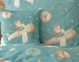 Dětské povlečení Matějovský LITTLE PRINCE, tyrkysové, bavlna hladká digitál, 140x200cm + 70x90cm