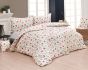 Povlečení Matějovský DIANNE, vlčí máky a chrpy na smetanové (více materiálů, rozměrů)