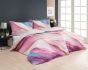Povlečení Matějovský DIONNA, růžovo-modré vlny, bavlněný satén, digitál (více rozměrů)