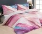 Povlečení Matějovský DIONNA, růžovo-modré vlny, bavlněný satén, digitál (více rozměrů)