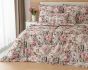 Povlečení Matějovský ESTEL, květinový vzor, růžové lilie a pivoňky, bavlna hladká, digitál, 140x200cm + 70x90cm