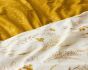 Povlečení Matějovský FABIEN, květinový vzor, žluté (více materiálů, rozměrů)