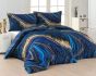 Povlečení Matějovský IRIS, modrý motiv (více materiálů, rozměrů)