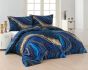 Povlečení Matějovský IRIS, modrý motiv (více materiálů, rozměrů)