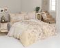Povlečení Matějovský JULIA, béžová, bavlna hladká digitál, 140x200cm + 70x90cm