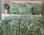 Povlečení Matějovský LILO, rostlinný motiv, zelené, bavlněný satén, digitál (více rozměrů)