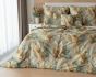 Povlečení Matějovský MONACO, abstraktní florální motiv, krémové, bavlněný satén, digitál, 140x200cm + 70x90cm