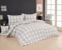 Povlečení Matějovský QUADRO GREY, šedá kostka (více materiálů, rozměrů)