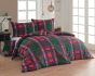 Povlečení Matějovský TAYLOR, červeno-zelené káro, flanel premium (více rozměrů)