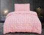 Povlečení NAOMI, růžové, obláčkový krep / mikrokrep, 140x200cm + 70x90cm
