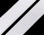 Suchý zip háček + plyš 780022/1 bílý, šířka 3cm (v metráži)