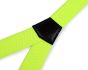Šle pánské s texturou NEONOVÉ ŽLUTÉ, délka 120cm, šíře 4cm, tvar Y, 650367/01