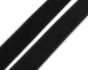 Suchý zip háček + plyš samolepící 750612 černý, šířka 3cm (v metráži)