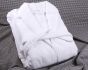 Župan SMARAGD bílý, bavlněné froté, unisex, 450g/m2 (více velikostí)