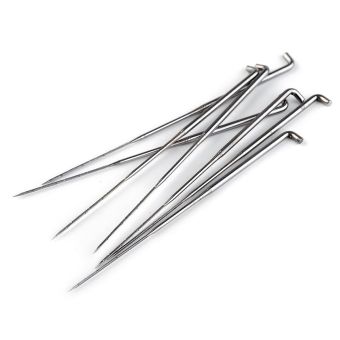 Jehly na plstění 020751/2 (40), sada 7kusů, velikost 0,6mm, délka 78 mm