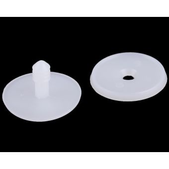 Bezpečnostní kloub, 800093 jednobarevný bílý, průměr 29mm