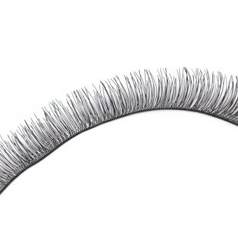 Umělé řasy na panenky/ hračky 790759 černá, délka řasy 1cm, návin 20cm, balení 2ks