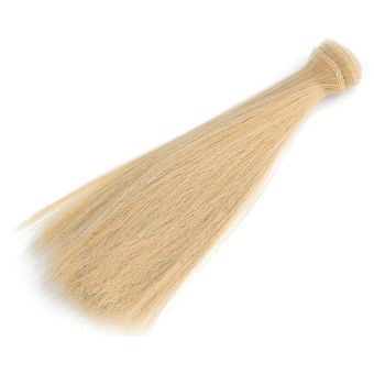 Paruka / vlasy pro panenky 800899/1 blond, délka vlasů 20cm, návin 1m