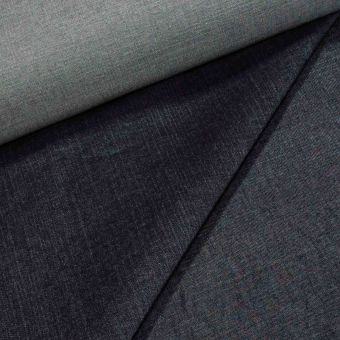 Bavlněná riflovina (denim, džínovina) černá č.4, klasická, š.170cm, 400 g/m2, 100% bavlna (látka v metráži)