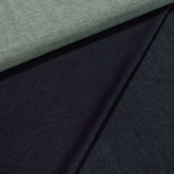 Bavlněná riflovina (denim, džínovina) elastická č.11, tmavě modrá 350g/m2, š.155cm (látka v metráži)