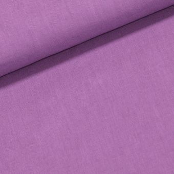 Bavlněné plátno UNI 205000 580/2 jednobarevné, růžovofialové, š.160cm (látka v metráži)