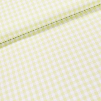 Bavlněný kanafas PEARL LT.GREEN 1x1cm světle zelený, š.160cm (látka v metráži)
